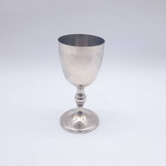 Pair of Boxed Silverplated Wine Chalices - Picture 5 of 11